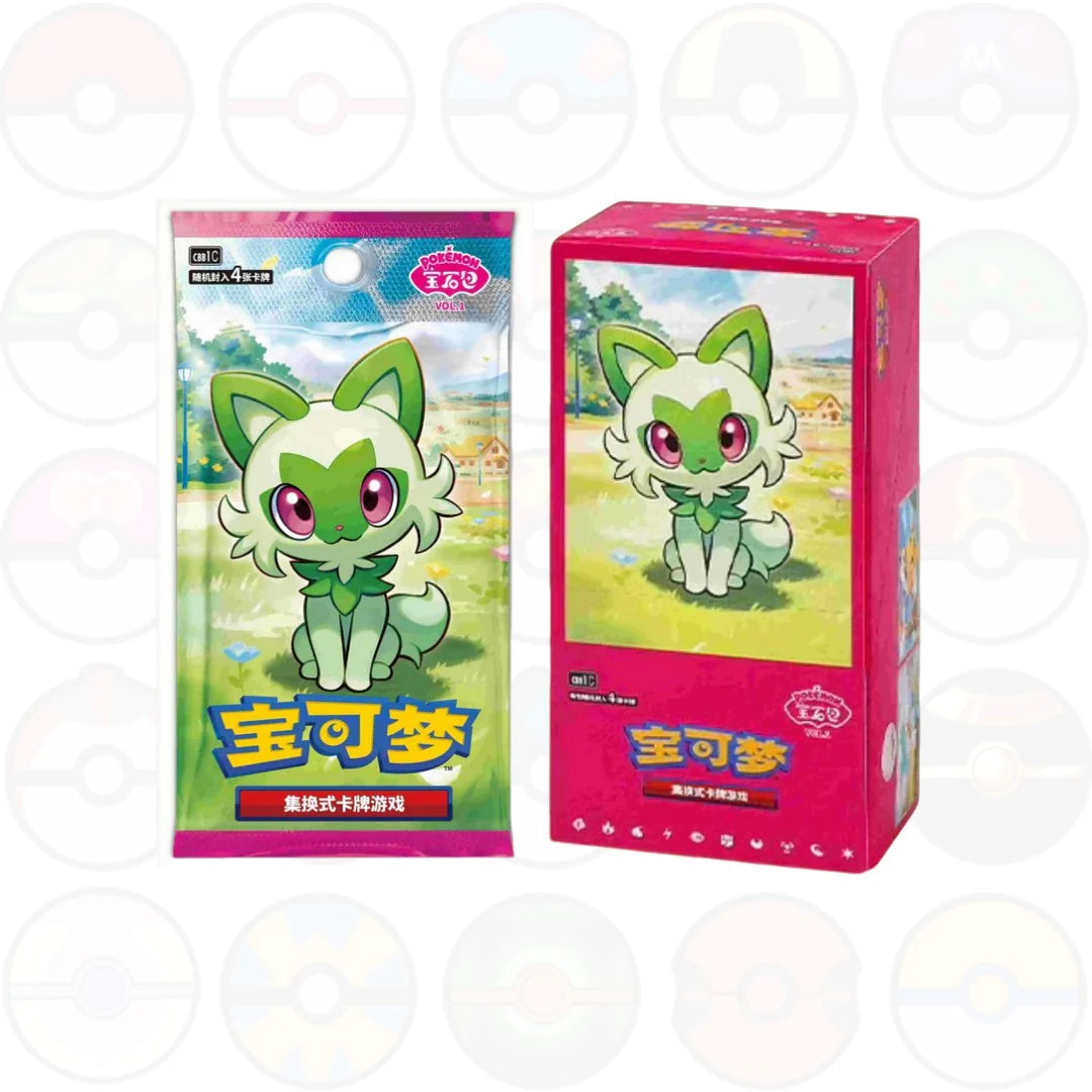 Pokémon gem booster box cinese