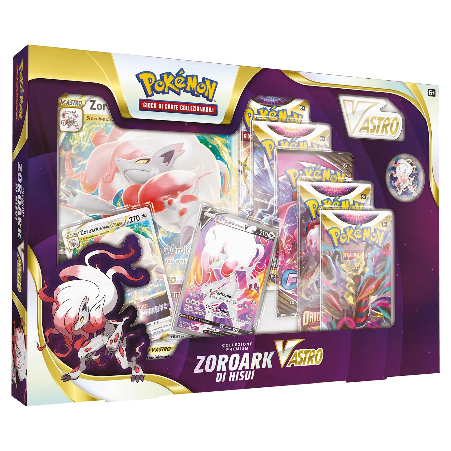 Collezione Premium Pokemon - Zoroark di Hisui V Astro - Italiano