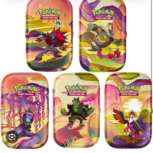 Pokémon tin scatola singola segreto fiabesco