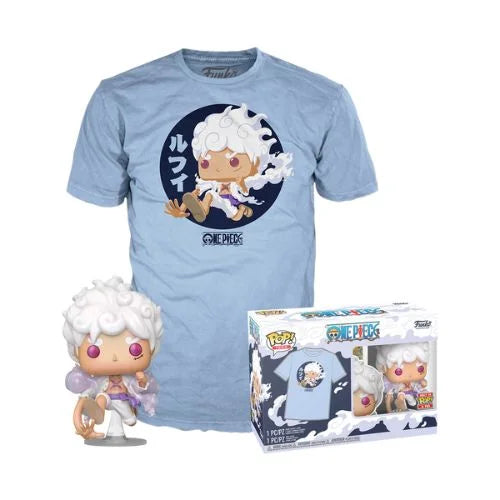 Funko POP! & Tee Animation: One Piece – Luffy Gear Fifth misura s m l