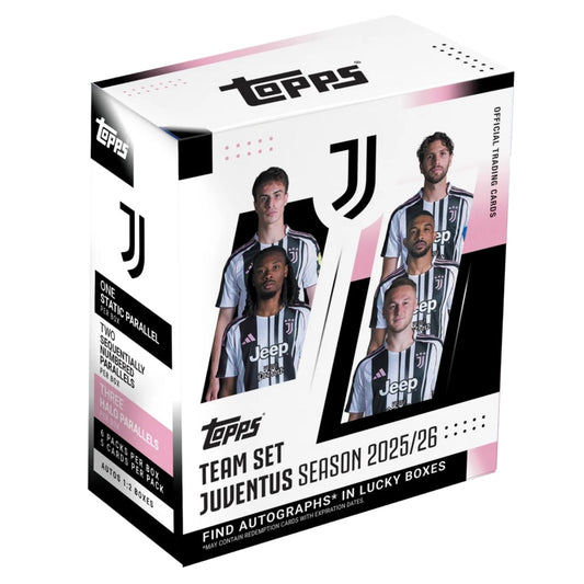 JUVENTUS TOPPS TEAM SET 2025/26