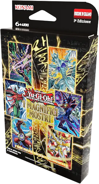 Konami Yu-Gi-Oh! Magnificent Monsters Box 3 Bustine ITA Contenuto 3 Bustine da 5 Carte